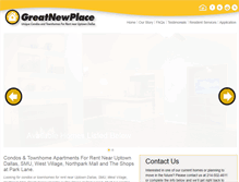 Tablet Screenshot of greatnewplace.com